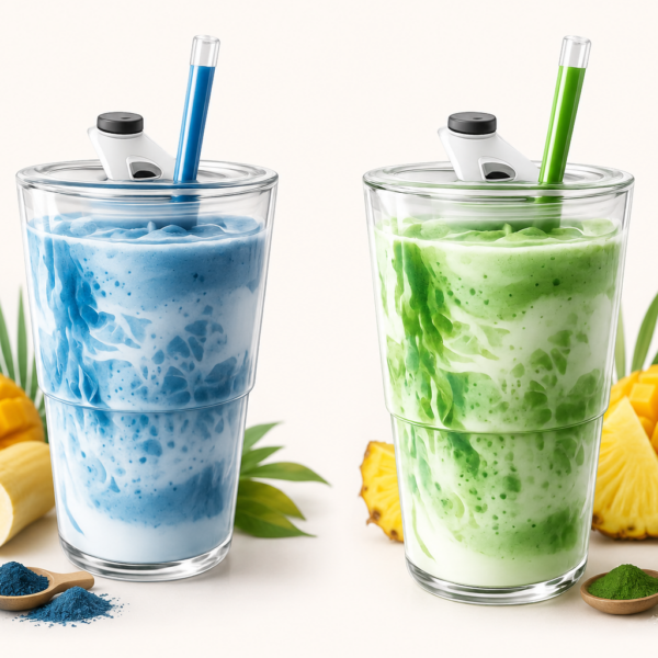 Smoothie glacé à la spiruline