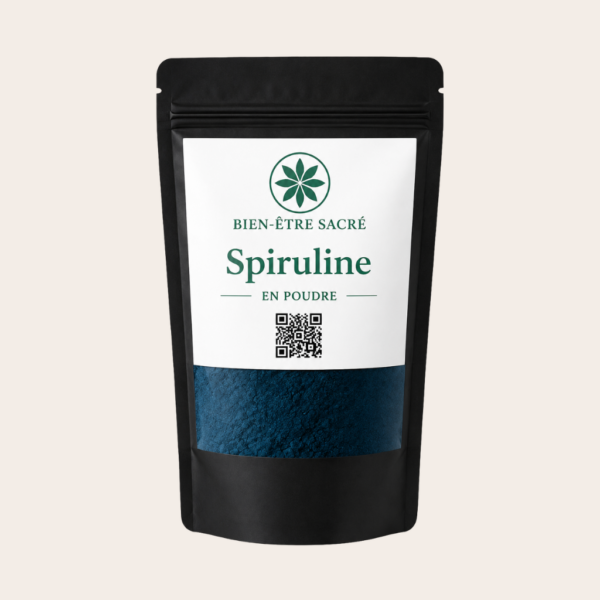 Spiruline Bleue en Poudre Premium | Bien-Être Sacré