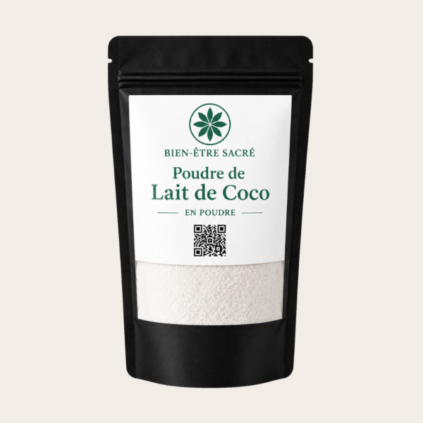 Poudre de Lait de Coco Premium – Bien-Être Sacré