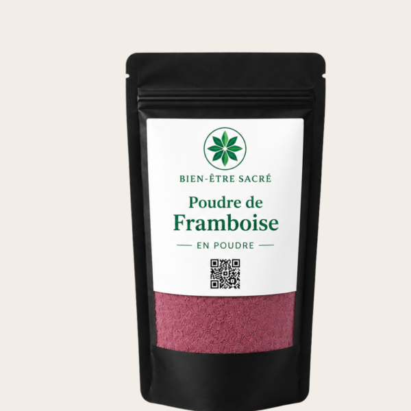 Poudre de Framboise Premium – Bien-Être Sacré